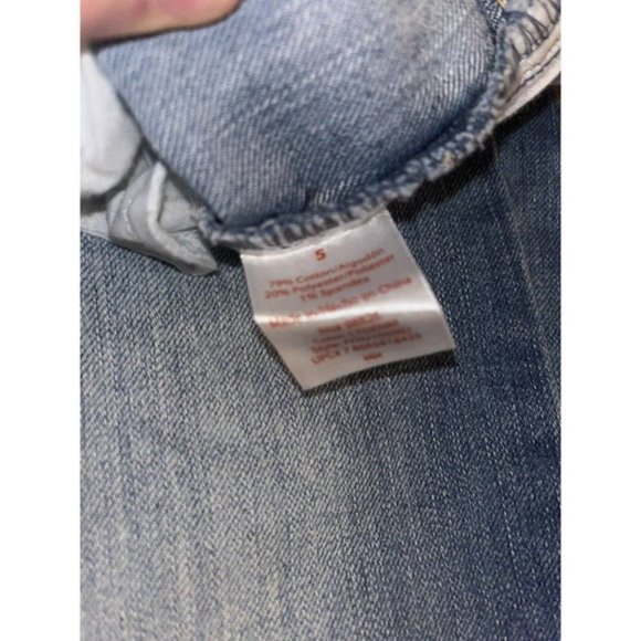 NOBO Womens Juniors Flare Jeans Size 5 Stretch Med Wash Low Rise No Boundaries - Picture 5 of 7